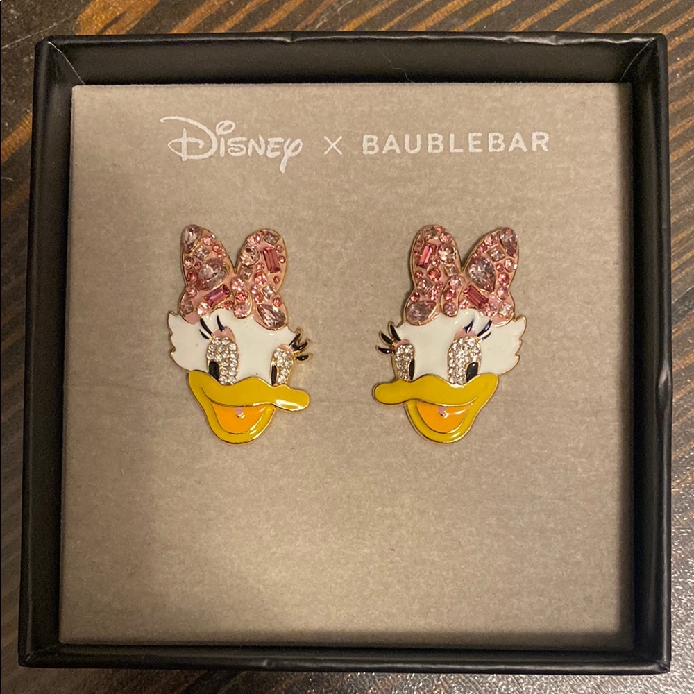 Disney x BaubleBar Daisy Duck Earrings
